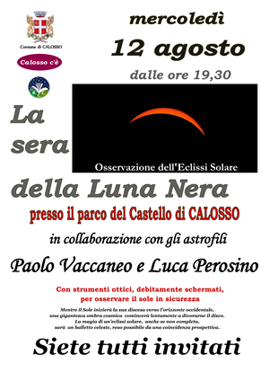 La sera della luna nera
